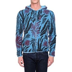 Mens’ BARK Jacket Made in Italy in Turquoise NWT